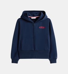 Sweat signature en coton mélangé Tommy Hilfiger