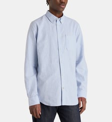 Chemise droite Nelson rayé coton Barbour