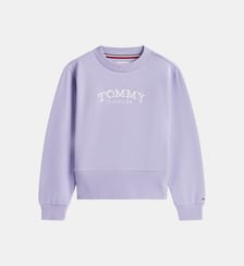 Sweat signature en coton mélangé Tommy Hilfiger