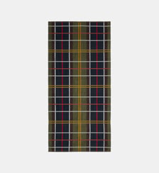 Serviette de plage tartan coton Barbour