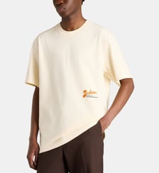 T-shirt droit signature en coton Barbour