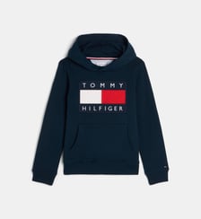 Sweat à capuche Heritage en coton Tommy Hilfiger