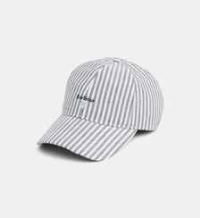 Casquette Cresswell rayures coton Barbour