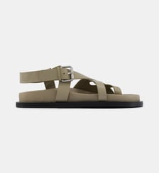 Sandales plates Elbert cuir A.EMERY