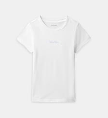 T-shirt en coton droit Calvin Klein