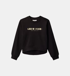 Sweat droit en coton signature  Calvin Klein
