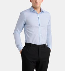 Chemise slim the stretch collar shirt en coton Calvin Klein