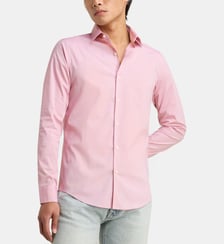Chemise rayures en coton Calvin Klein