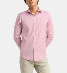 Chemise ajustée en coton Calvin Klein
