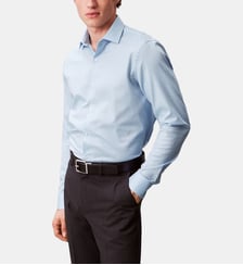 Chemise ajustée en coton Calvin Klein