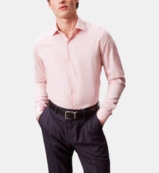 Chemise ajustée en coton Calvin Klein