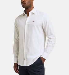 Chemise rayée en coton flag Tommy Hilfiger
