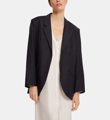 Veste blouson Gina droite en laine Roseanna
