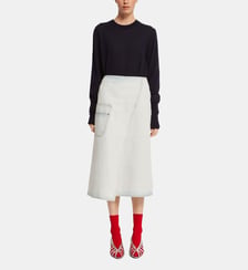 Jupe Martine en denim taille haute Roseanna