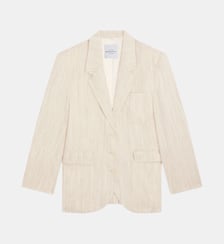 Veste droite Gina en coton mélangé Roseanna