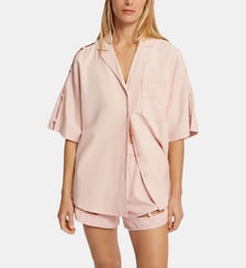 Chemisette Juliet fluide en coton et lin Roseanna