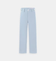 Pantalon droit en coton fermeture boutonnée Atelier Choux
