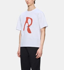 T-shirt Blurred en coton imprimé Rains