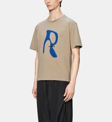 T-shirt Blurred en coton imprimé Rains