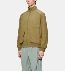 Veste Cooldown Pocket Track droite fermeture à glissière Rains