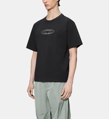 T-shirt Splash droit en coton imprimé Rains