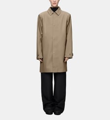 Veste longue Nara col chemise Rains