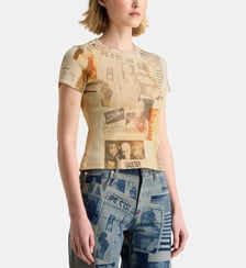 Le T-shirt Journal coton  Jean Paul Gaultier