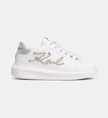 Baskets basses Kapri strass en cuir  Karl Lagerfeld