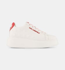 Baskets basses plateformes Anakapri Valentine cuir  Karl Lagerfeld