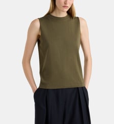 Débardeur n°421 player en coton et cachemire Extreme Cashmere