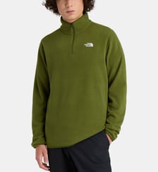 Sweat droit polaire col camionneur The North Face
