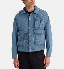 Veste droite 50 Fili Goggle capuche C.P. Company