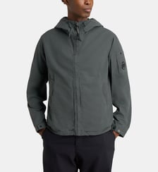Veste micro reps zippée à capuche C.P. Company
