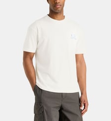 T-shirt droit en jersey de coton C.P. Company