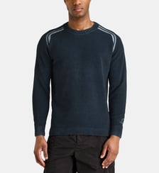 Pull droit Double Dyed en maille chenille C.P. Company