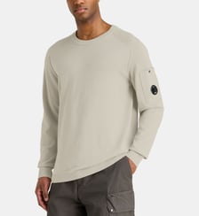 Pull droit lentille coton crêpe C.P. Company
