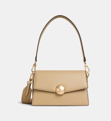 Sac pochette à bandoulière Tennis Bliss cuir Lacoste