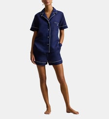 Ensemble de pyjama court en lin mélangé Polo Ralph Lauren