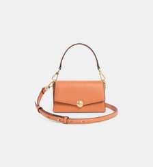 Petit sac pochette à bandoulière Tennis Bliss cuir Lacoste