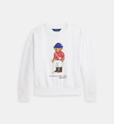 Sweat droit signature en coton mélangé Polo Ralph Lauren