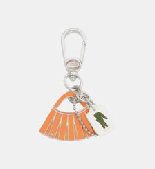 Porte-clés charm Lenglen signature Lacoste