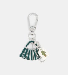 Porte-clés charm Lenglen signature Lacoste