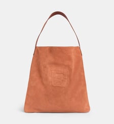 Sac à main Lady suède en cuir velours Gerard Darel