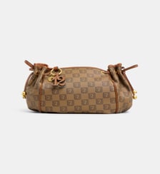 Sac à main Mini 24H toile enduite monogrammes Gerard Darel