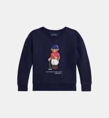 Sweat droit en coton mélangé signature Polo Ralph Lauren