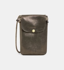 Pochette porte-téléphone Roel X en cuir de vachette Mila Louise