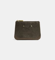 Porte-monnaie Briny cuir pailleté Mila Louise