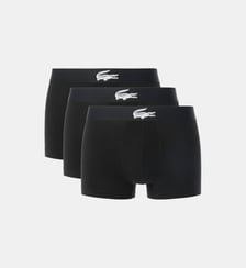 Lot de 3 boxers signature coton stretch Lacoste