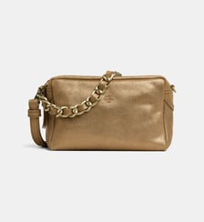 Sac caméra Mama paillettes X en cuir Mila Louise