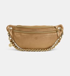 Sac banane Petra paillettes en cuir Mila Louise